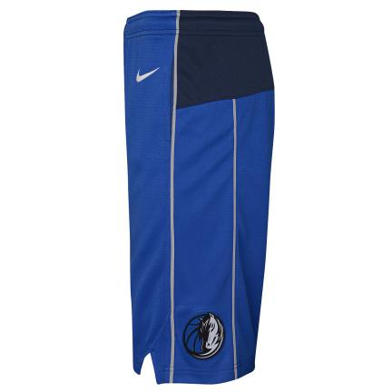 Dallas Mavericks Icon Edition 2020 Nike NBA Swingman Shorts Kids 'Blue'