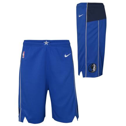 Dallas Mavericks Icon Edition 2020 Nike NBA Swingman Shorts Kids 'Blue'