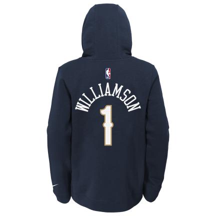 Nike Kids Pull Over Esssential New Orleans Pelicans Zion Williamson 'Blue'