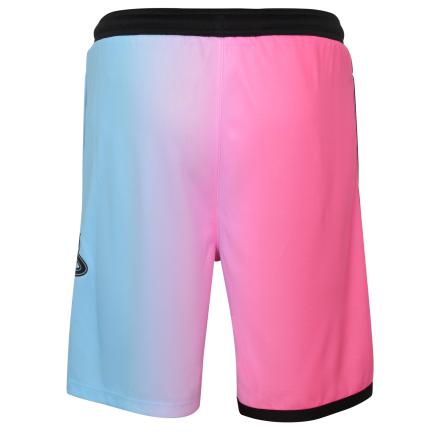 City Edition Youth Miami Heat Shorts Miami Heat Pink And Blue