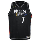 Nike City Edition Jersey Kids Brooklyn Nets Kevin Durant 'Black'