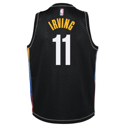 Nike City Edition Jersey Kids Brooklyn Nets Kyrie Irving 'Black'