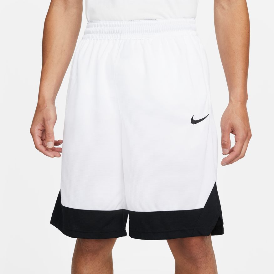 Nike Dri-FIT Icon Men's Basketball Shorts 'White/Black'