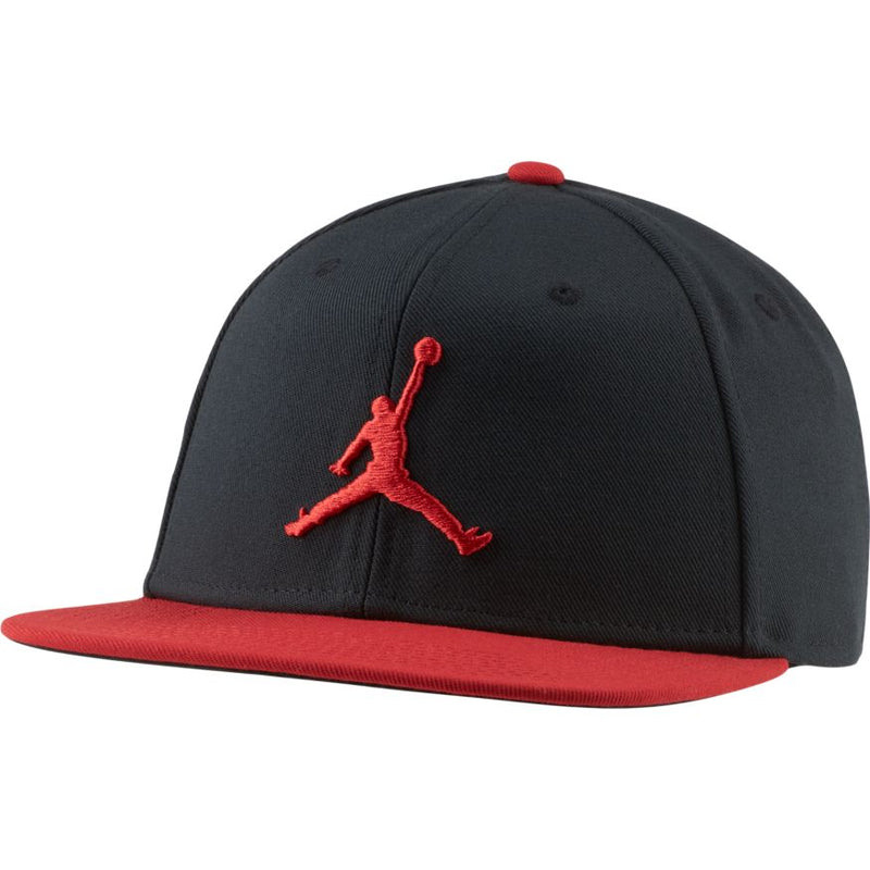 Jordan Pro Jumpman Snapback Hat 'Black/Red'