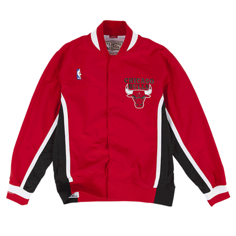 Mitchell & Ness NBA Authentic Warm Up Jacket Chicago Bulls 'Red'