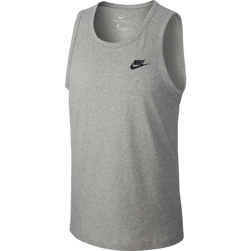 Nike NSW Club Tank 'DK Grey Heather/Black'