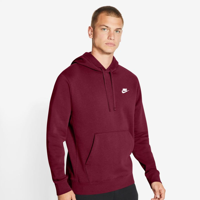 Nike Sportswear Club Fleece Pullover Hoodie 'Beetrot'