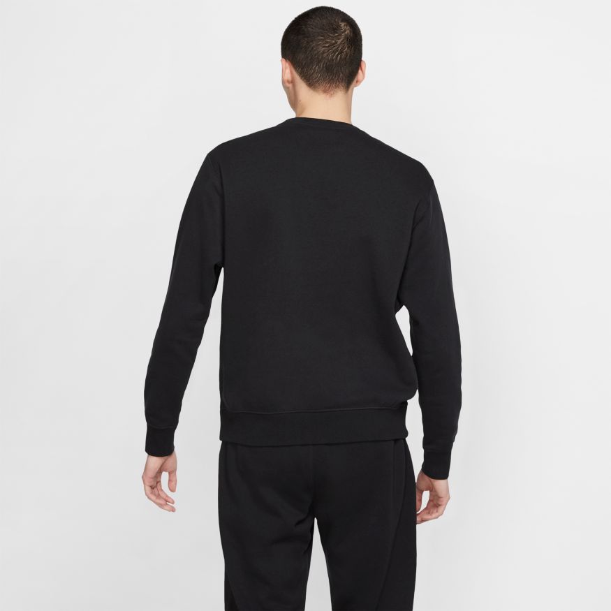 Nike Sportswear Club Fleece Crew 'Black/White'