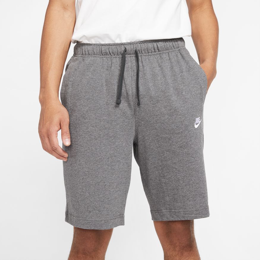 Nike Sportswear Club Men’s Shorts 'Charcoal Heather/White'