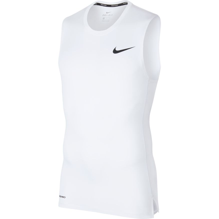 Nike Basketball Pro Men's Sleeveless Top 'White/Black'