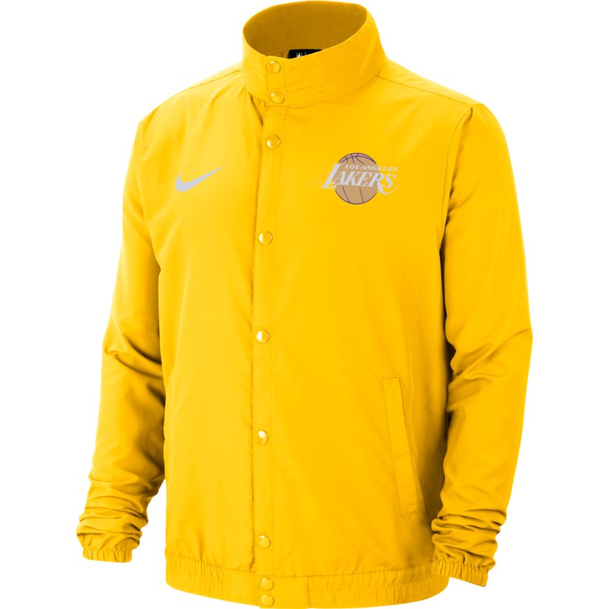 Nike La Lakers Lightweight CE DNA Jacket 'Amarillo/White'