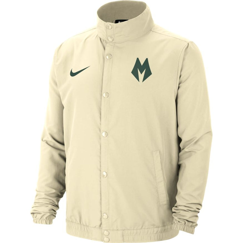 Nike Milwaukee Bucks Lightweight Jacket City Edition 'Flat Opal/Fir'