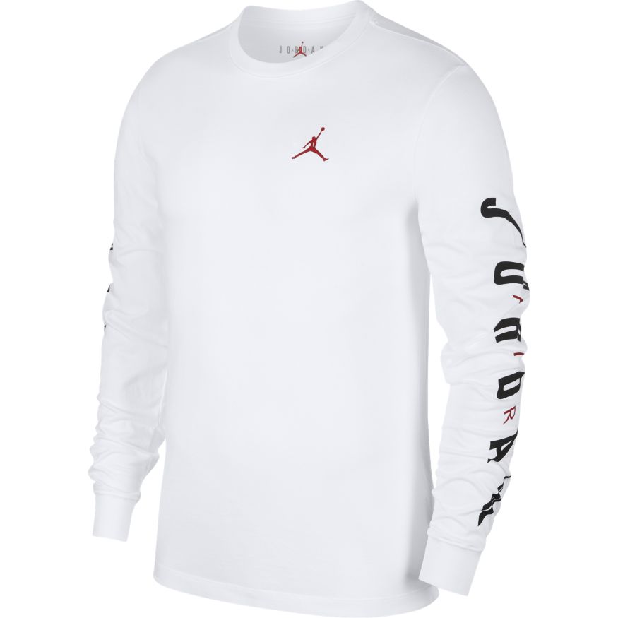 Jordan LS Swerve WM Tee 'White'