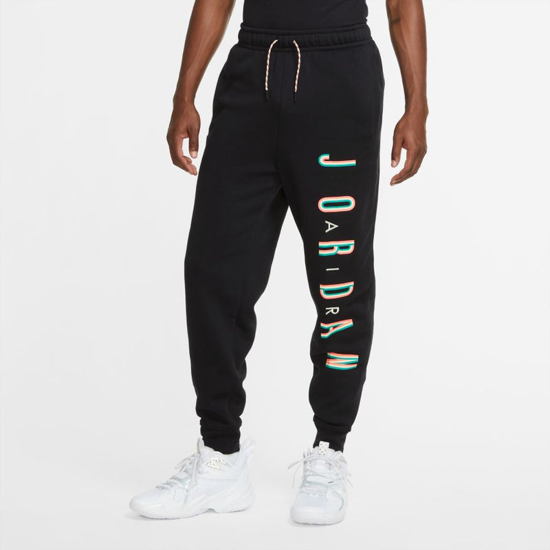 Jordan Sport DNA Men's HBR Pants 'Black/Hot Punch'