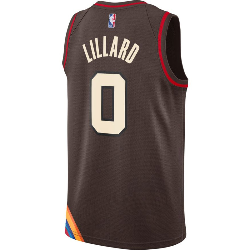 Damian Lillard Portland Trail Blazers City Edition Nike NBA Swingman Jersey