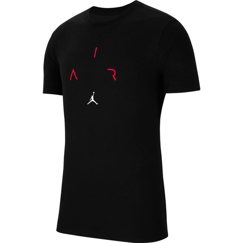 Jordan Air Men's Short-Sleeve Crew 'Black/Infrared/White'