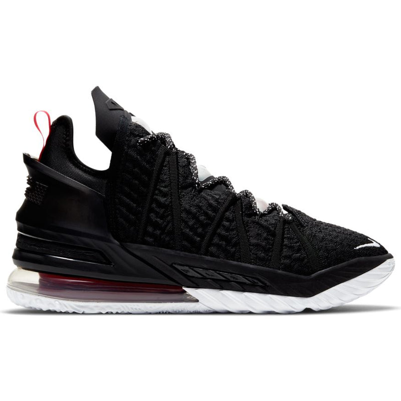 LeBron 18 Basketball Shoe 'Black/White/Red'