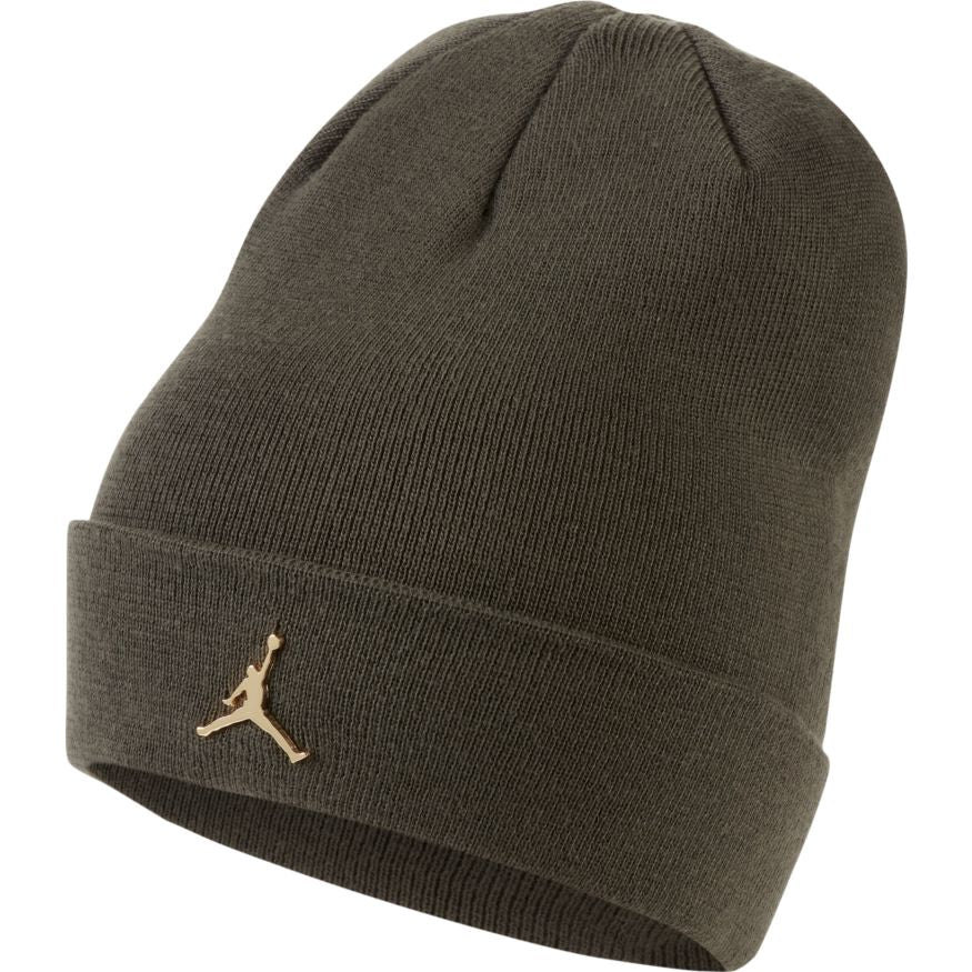 Jordan Jumpman Metal Cuffed Beanie 'Khaki/Gold'