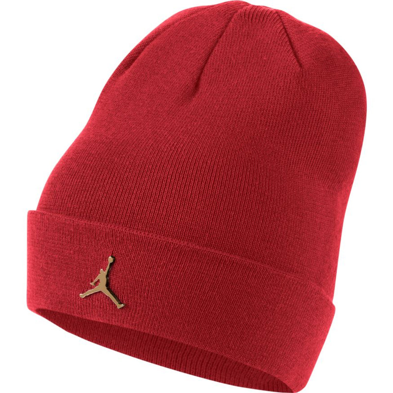 Jordan Jumpman Metal Cuffed Beanie 'Red/Gold'