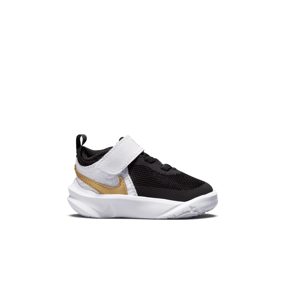 Nike Team Hustle D 10 Baby/Toddler Shoes (TD) 'Black/Gold/White'