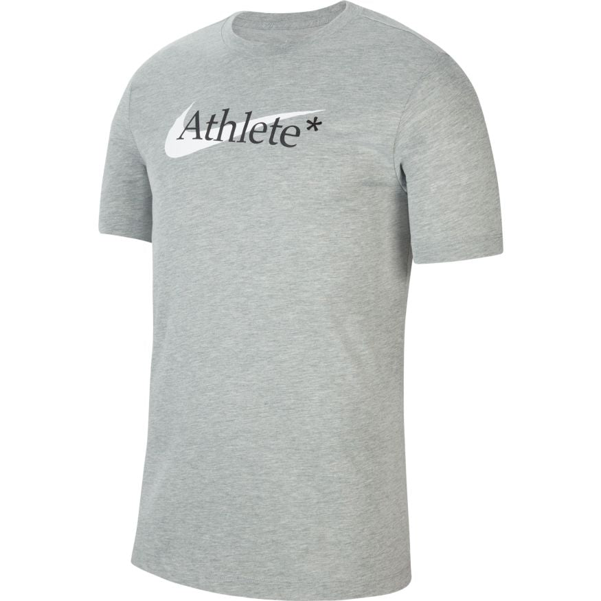 Nike Dri-FIT Men's Swoosh Training T-Shirt 'Grey'