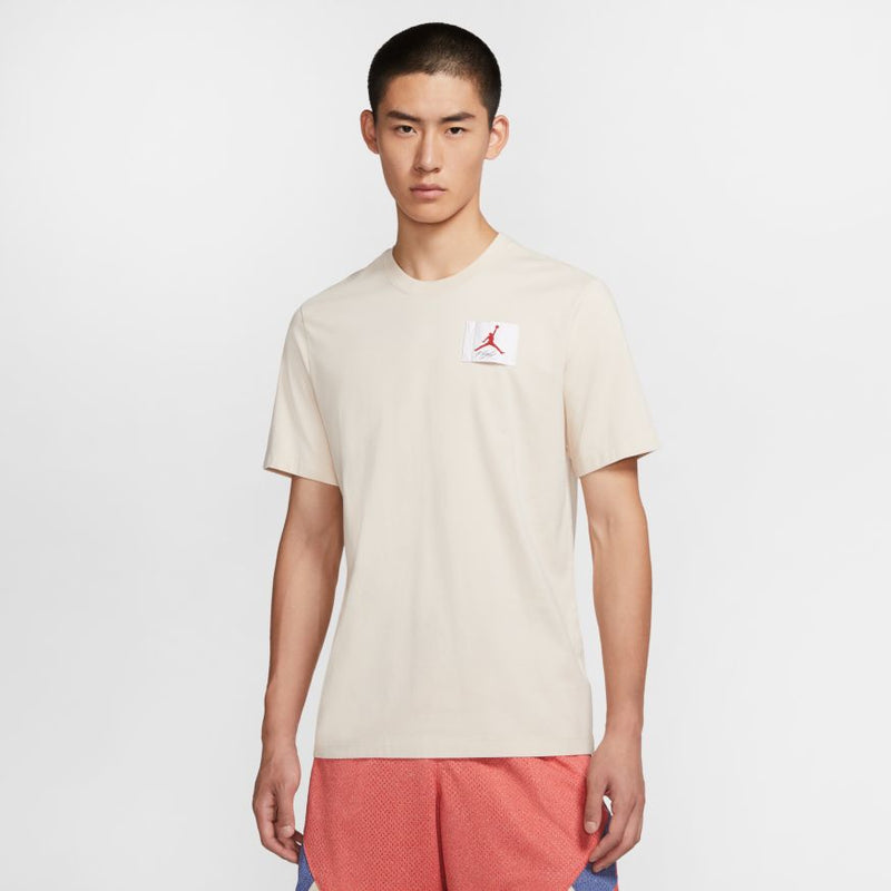 Jordan Flight Essentials Men's Short-Sleeve Crew 'Oatmeal'