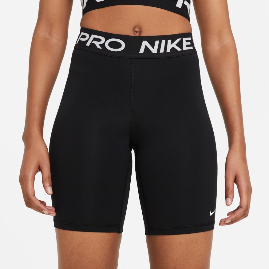 Nike Pro 365 Women's 8" Shorts 'Black/White'