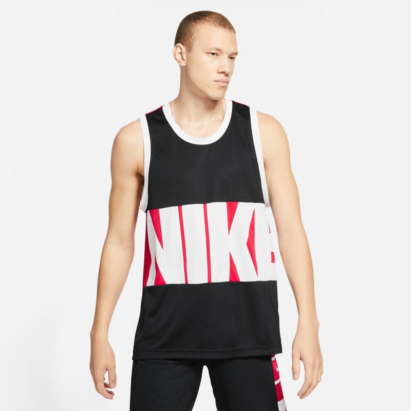 Nike Dri-FIT Men's Basketball Jersey 'Black/Red/White'