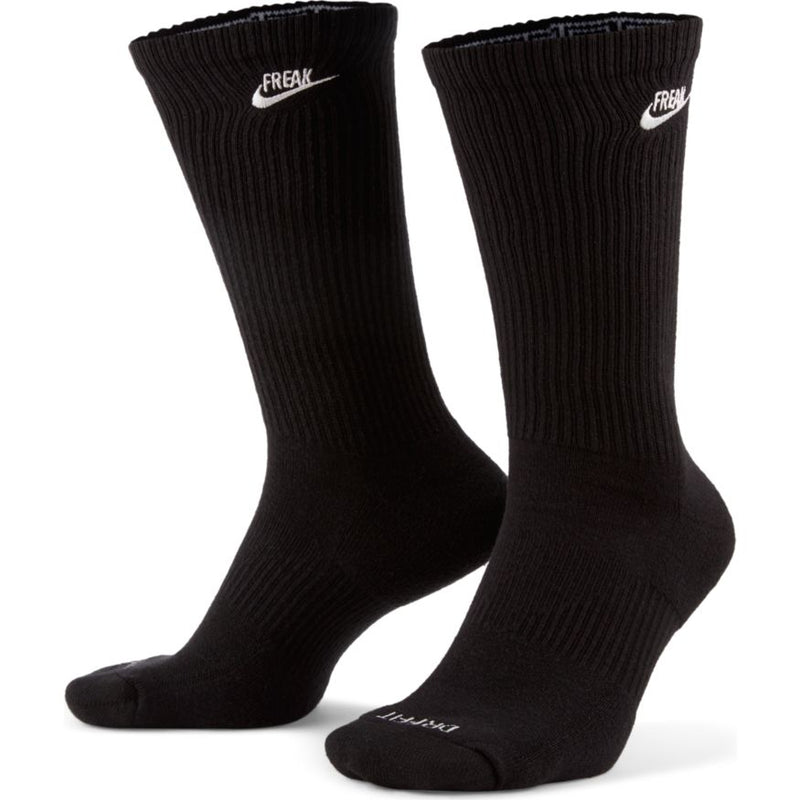 Nike Everyday Plus Cushioned Basketball Crew Socks 'Black/White'