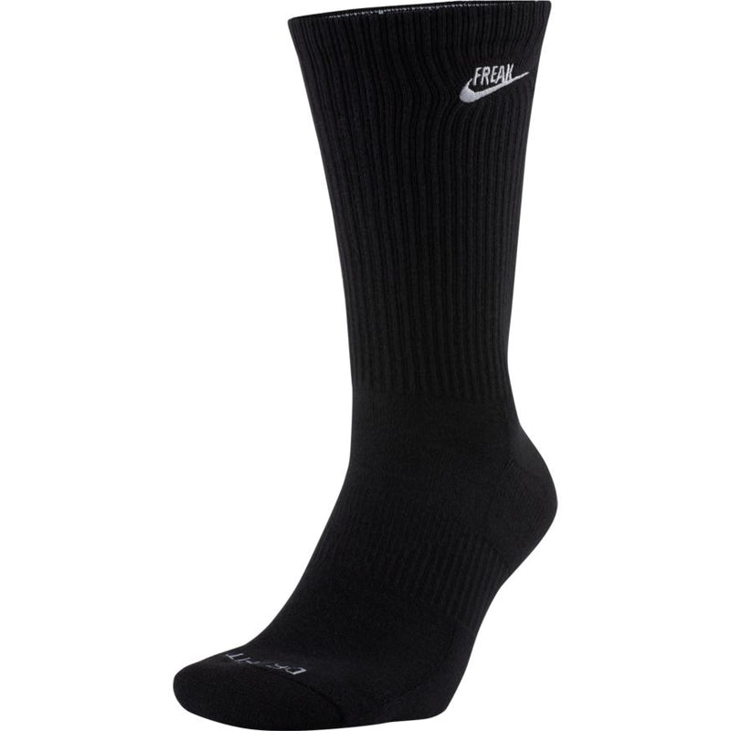 Nike Everyday Plus Cushioned Basketball Crew Socks 'Black/White'