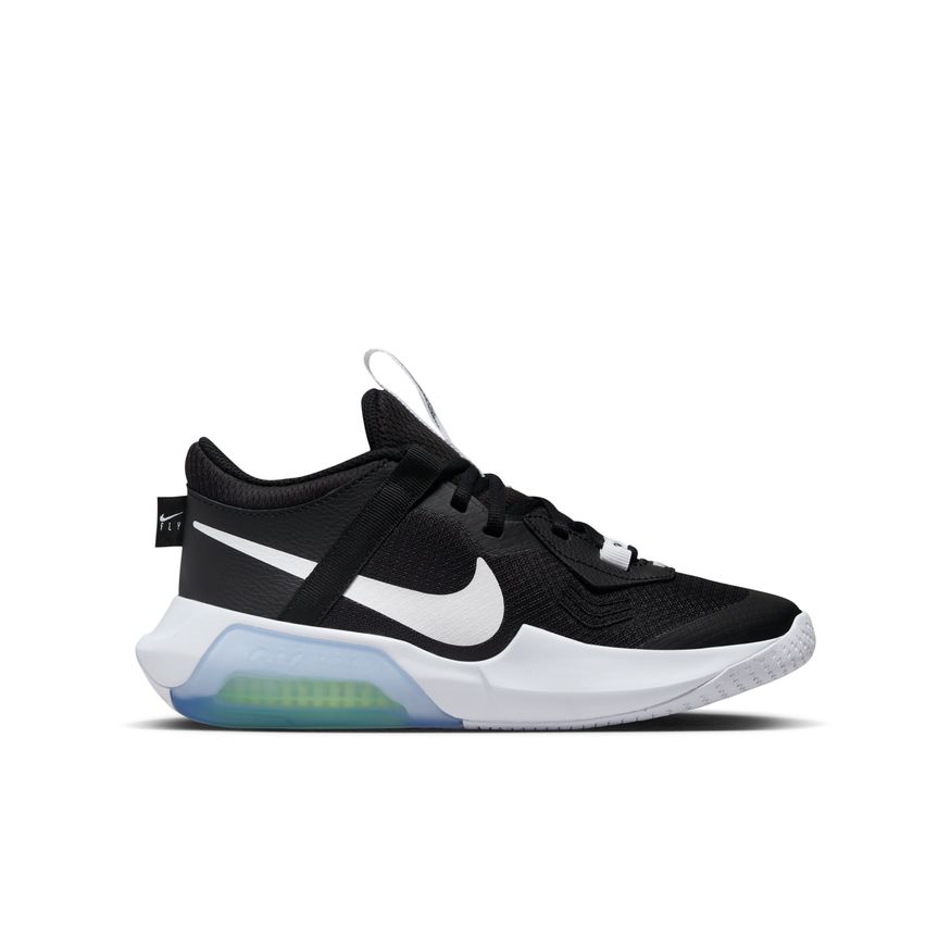 Nike Air Zoom Crossover Big Kids' Basketball Shoes (GS) 'Black/White/Volt'