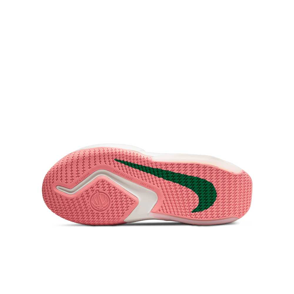 Nike Air Zoom Crossover Older Kids' Basketball Shoes 'Pink/White/Green'