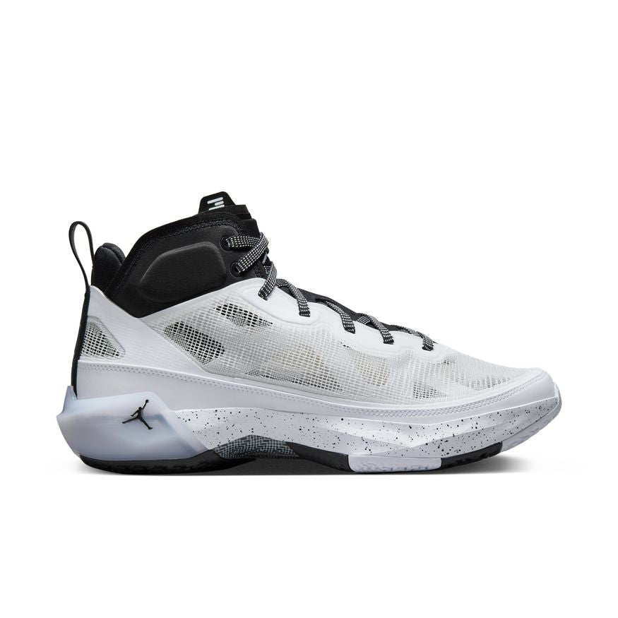 Air Jordan XXXVII Men's Basketball Shoes 'White/Black/Citrus'