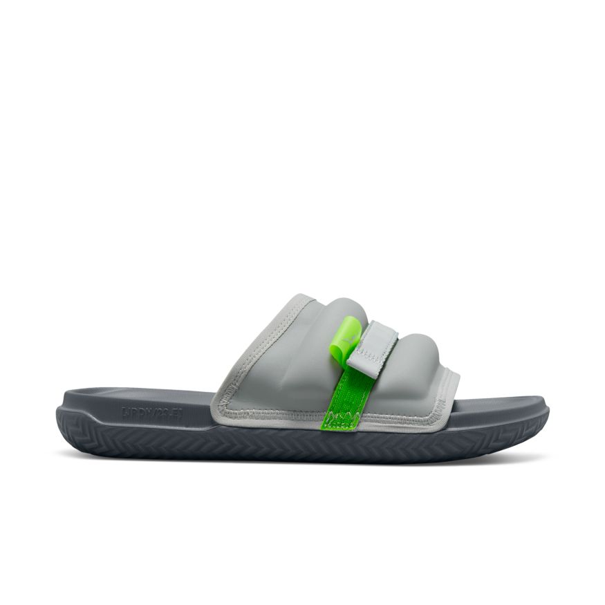 Jordan Super Play Men's Slides 'Silver/green/Grey'