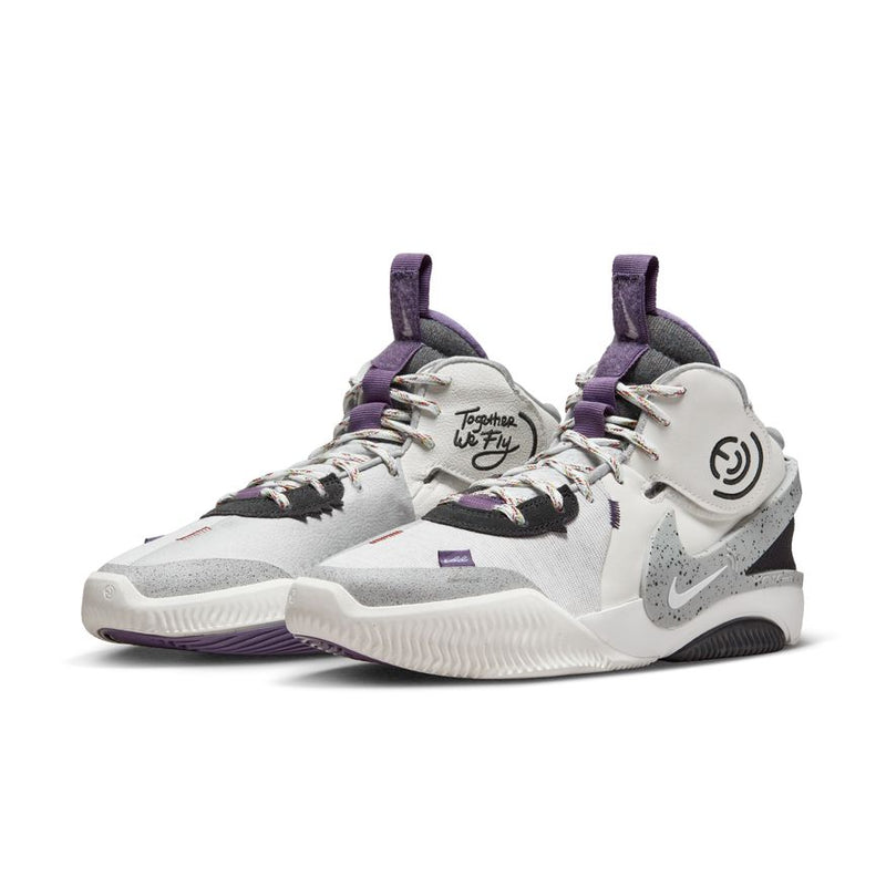 Nike Air Deldon 1 Basketball Shoes 'White/Grey'