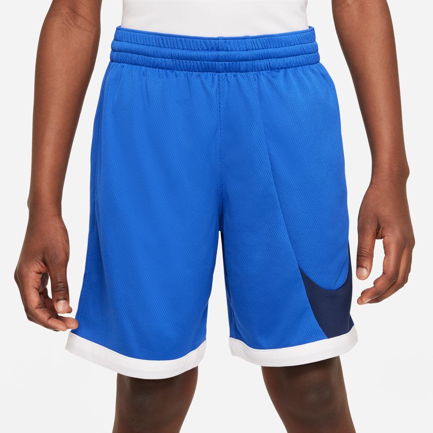 Nike Dri-FIT Big Kids' (Boys') Basketball Shorts 'Blue/Navy/White'