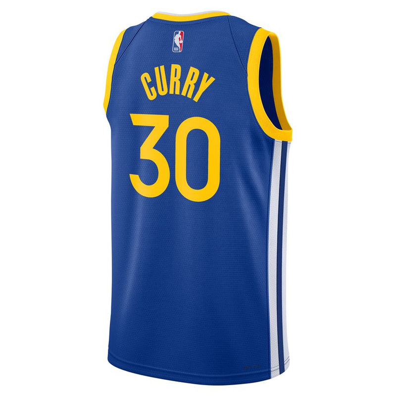 Stephen Curry Golden State Warriors Icon Edition 2022/23 Nike Dri-FIT NBA Swingman Jersey 'Rush Blue'