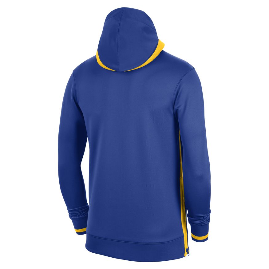 Golden State Warriors Showtime Men's Nike Dri-FIT NBA Full-Zip Hoodie 'Blue'