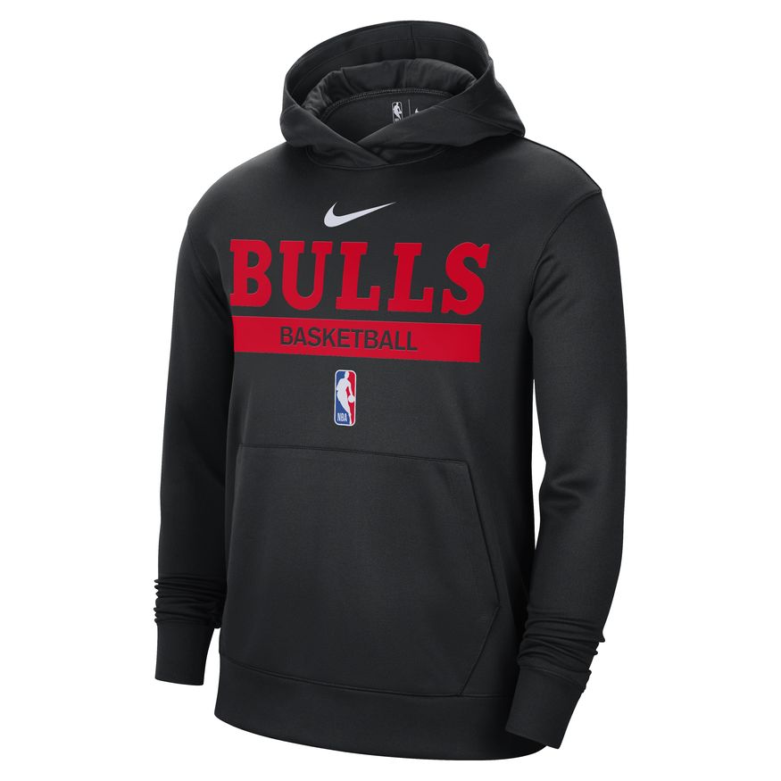 Chicago Bulls Spotlight Men's Nike Dri-FIT NBA Pullover Hoodie 'Black'