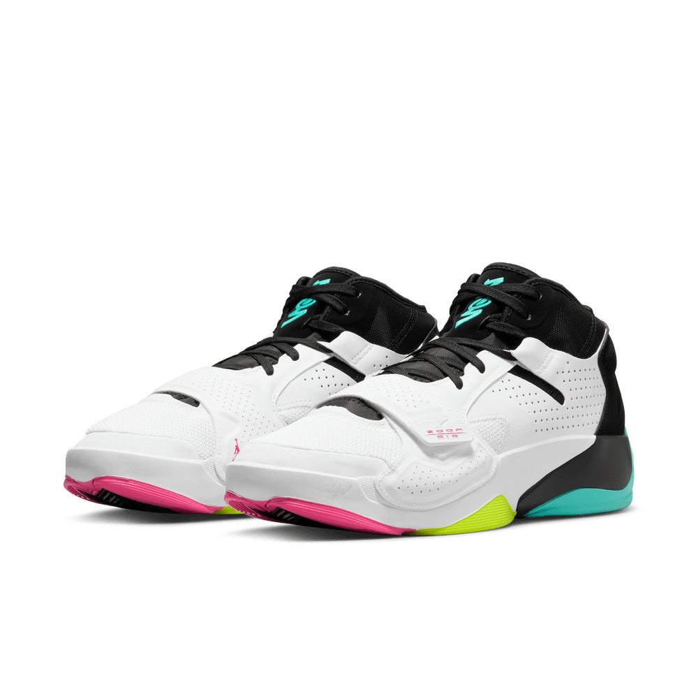 Zion 2 Men's Basketball Shoes 'White/Volt/Black'