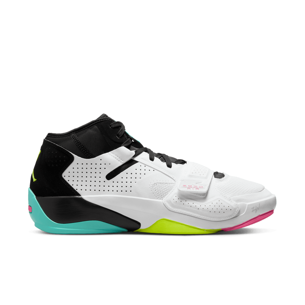 Zion 2 Men's Basketball Shoes 'White/Volt/Black'