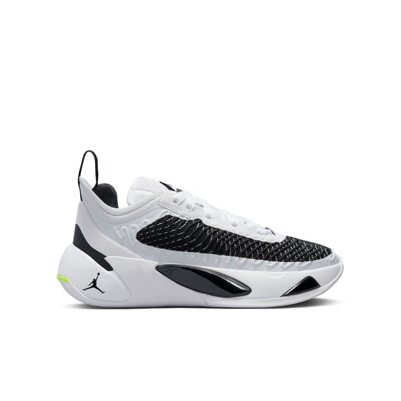 Luka 1 Big Kids' Basketball Shoes (GS) 'White/Black/Volt'