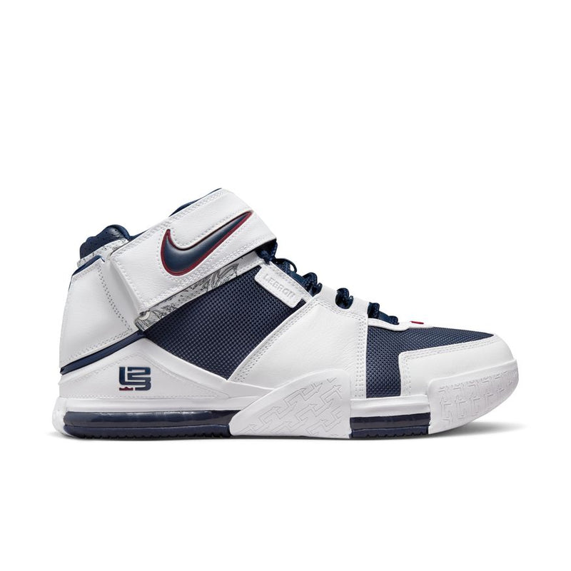 Nike Zoom LeBron 2 Men's Shoes 'White/Navy'