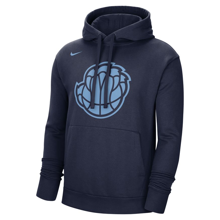 Memphis Grizzlies Essential Men's Nike NBA Fleece Pullover Hoodie 'Navy'