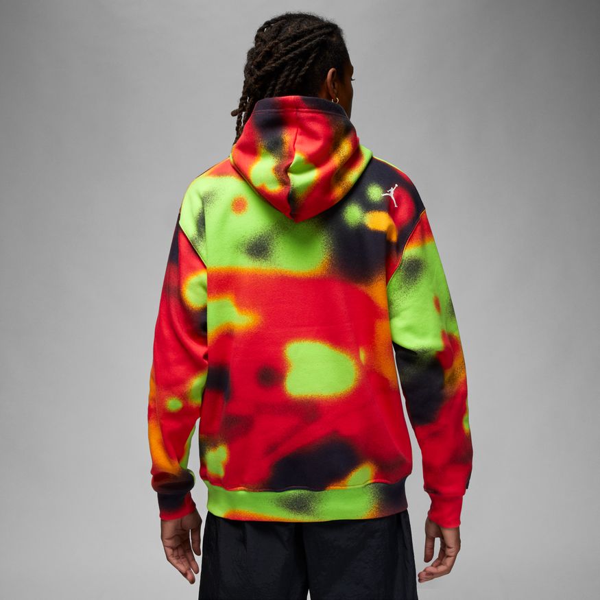 Jordan Flight MVP Men's Fleece Hoodie 'Infrared/Sail'