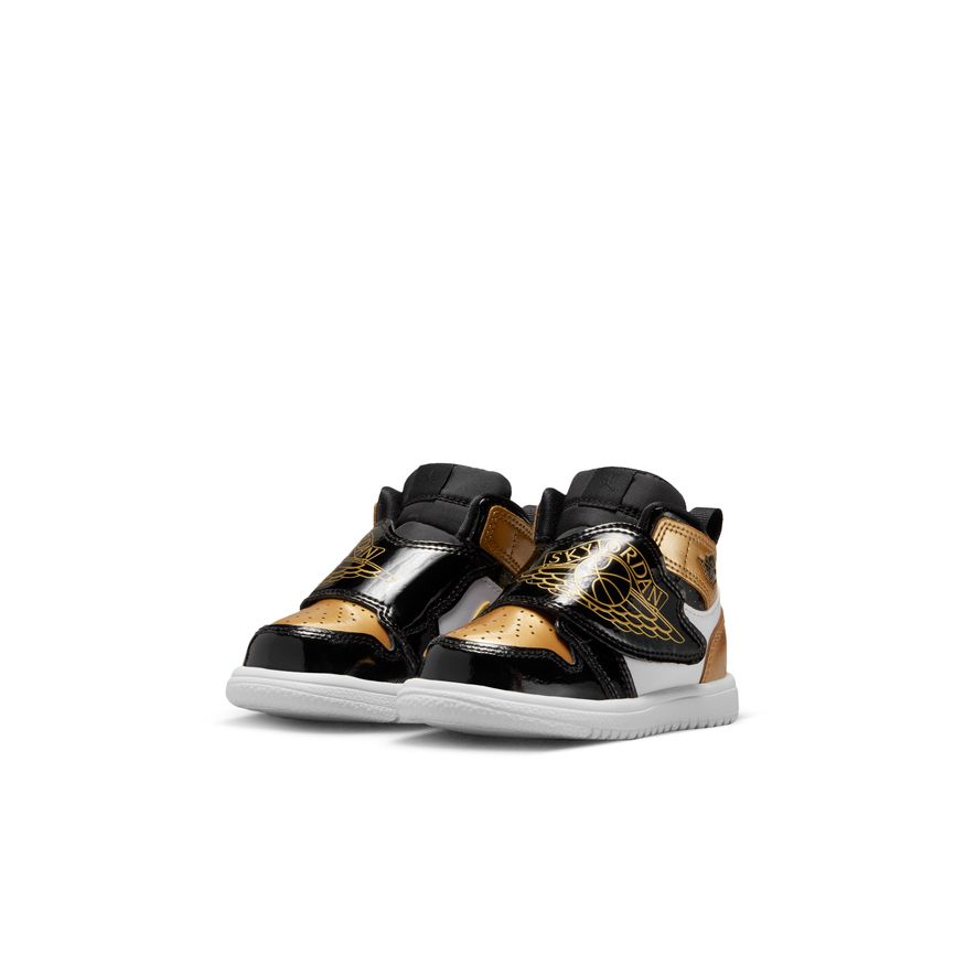 Sky Jordan 1 SE Baby/Toddler Shoes (TD) 'Black/Gold/White'