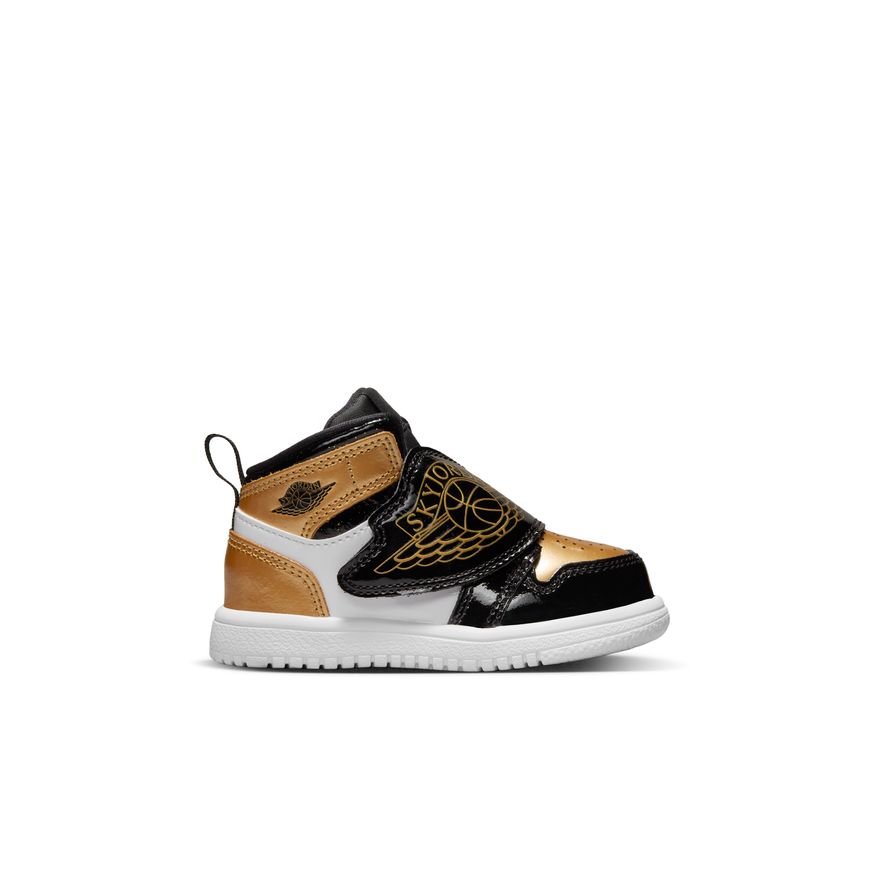 Sky Jordan 1 SE Baby/Toddler Shoes (TD) 'Black/Gold/White'