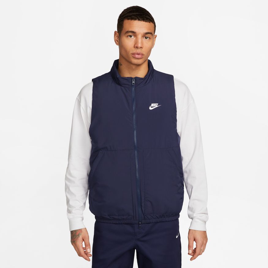 Nike Therma-FIT Club Men's Woven Insulated Vest 'Navy/White'