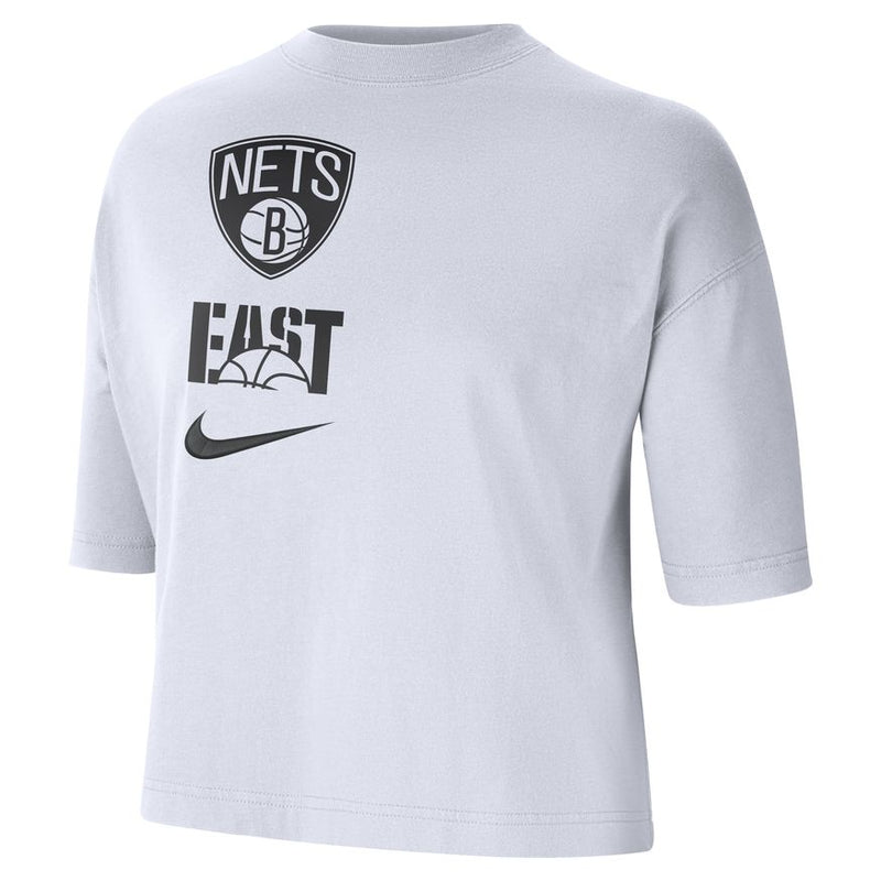 Brooklyn Nets Women's Nike NBA T-Shirt 'White'