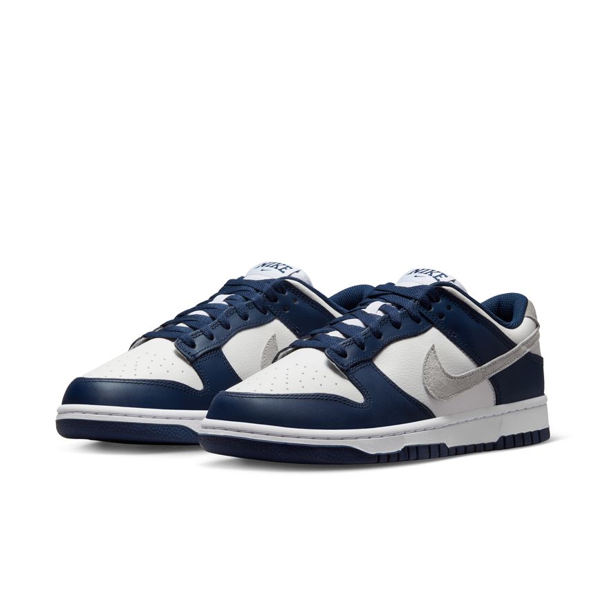 Nike Dunk Low Men's Shoes 'Navy/Grey/White'